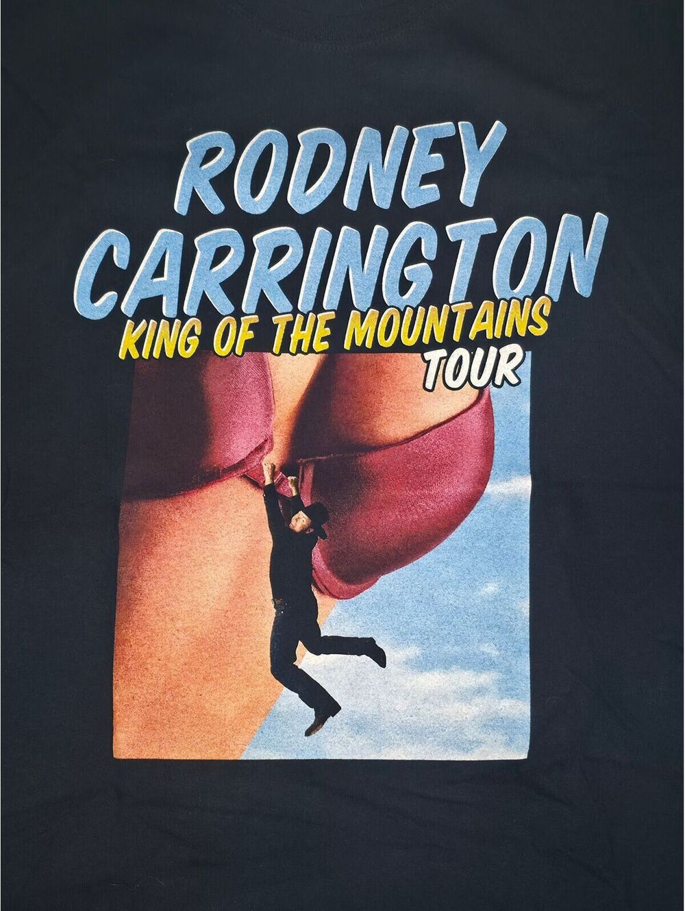2008 Rodney Carrington King Of The Mountains Tour Tee
